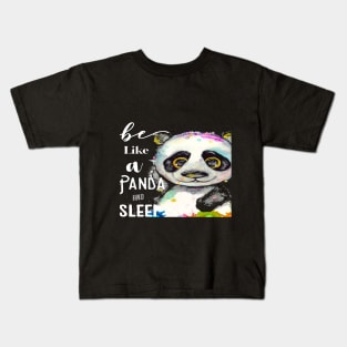 Like a Panda Kids T-Shirt